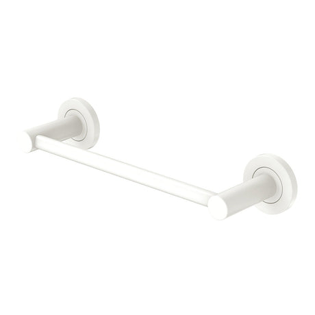 Fienza 8280130MW Kaya Single Towel Rail 300mm Matte White - Towel Rail