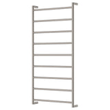Fienza 82860120BN Kaya Heated Towel Rail 600 x 1200mm Brushed Nickel Finish