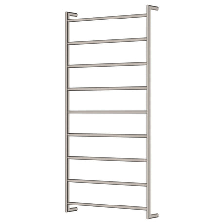 Fienza 82860120BN Kaya Heated Towel Rail 600 x 1200mm Brushed Nickel Finish