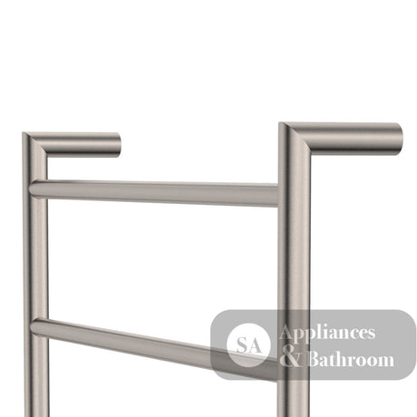 Fienza 82860120BN Kaya Heated Towel Rail 600 x 1200mm Brushed Nickel Finish