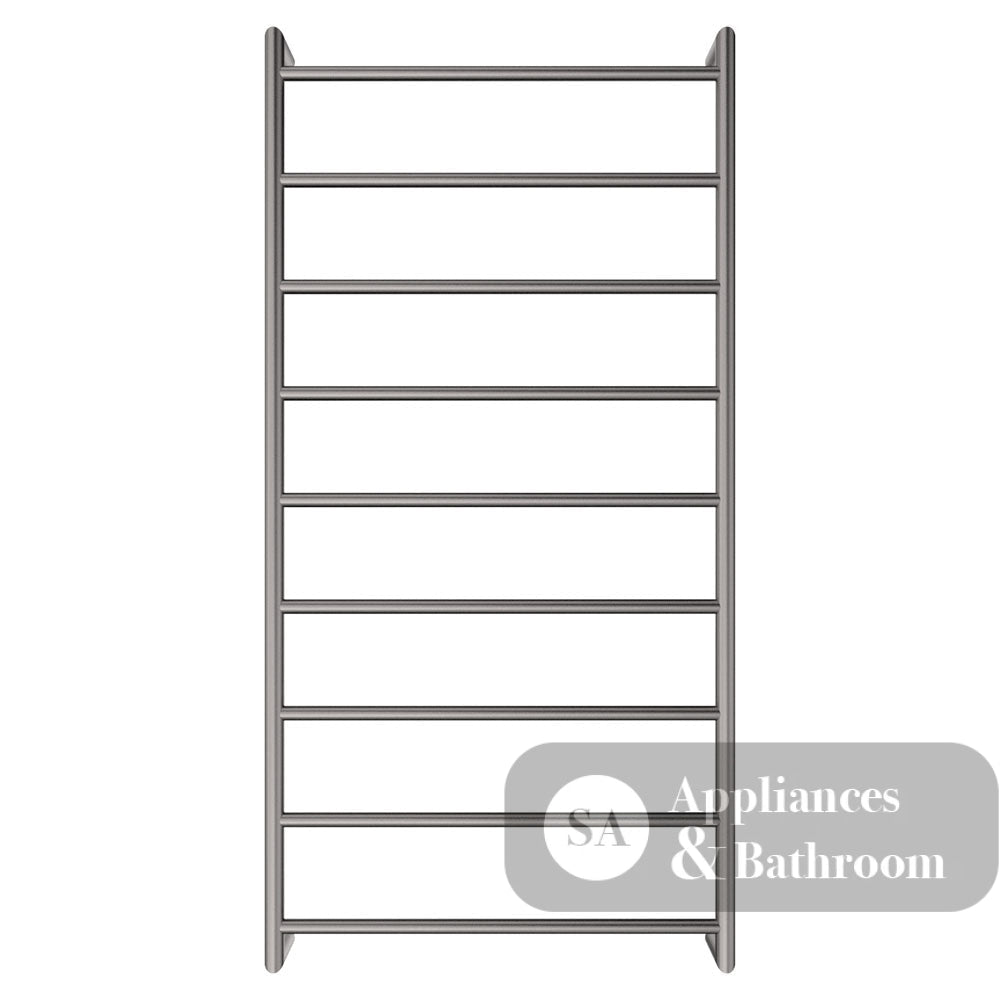 Fienza 82860120GM Kaya Heated Towel Rail 600 x 1200mm Gun Metal Finish