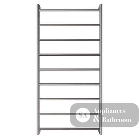 Fienza 82860120GM Kaya Heated Towel Rail 600 x 1200mm Gun Metal Finish