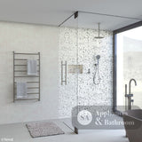 Fienza 82860120GM Kaya Heated Towel Rail 600 x 1200mm Gun Metal Finish