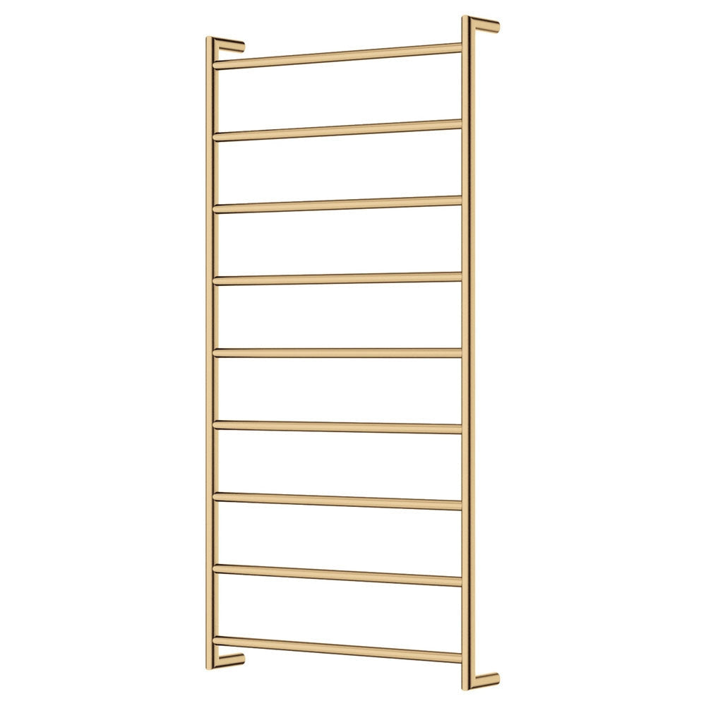 Fienza 82860120UB Kaya Heated Towel Rail 600 x 1200mm Urban Brass Finish