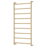 Fienza 82860120UB Kaya Heated Towel Rail 600 x 1200mm Urban Brass Finish