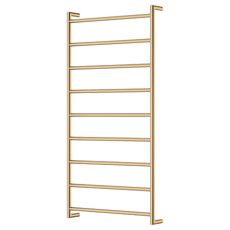 Fienza 82860120UB Kaya Heated Towel Rail 600 x 1200mm Urban Brass Finish
