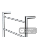Fienza 8286080 Kaya Heated Towel Rail 600 x 800mm Chrome