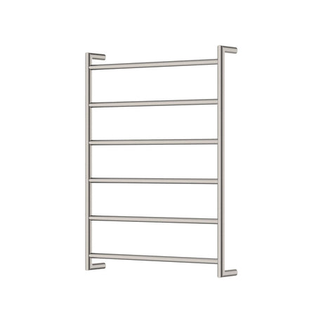 Fienza 8286080BN Kaya Heated Towel Rail 600 x 800mm Brushed Nickel