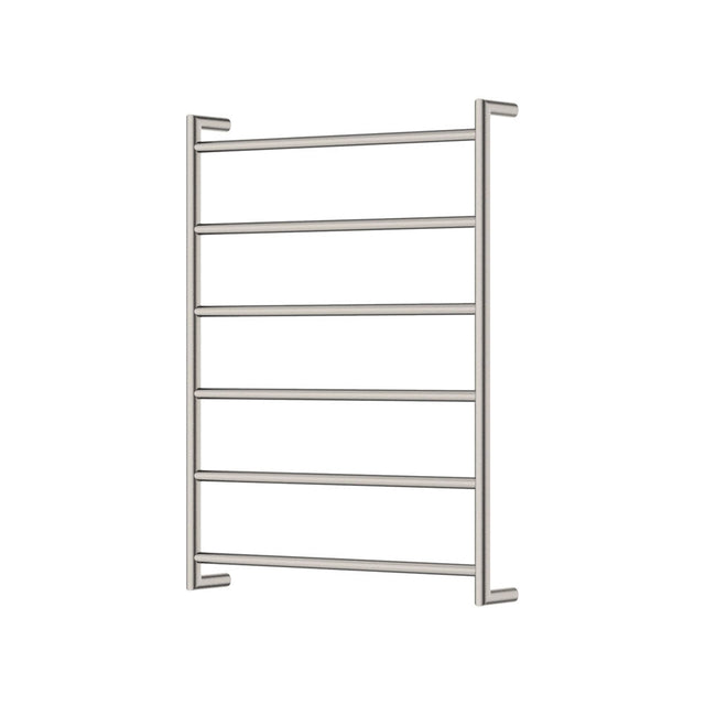 Fienza 8286080BN Kaya Heated Towel Rail 600 x 800mm Brushed Nickel