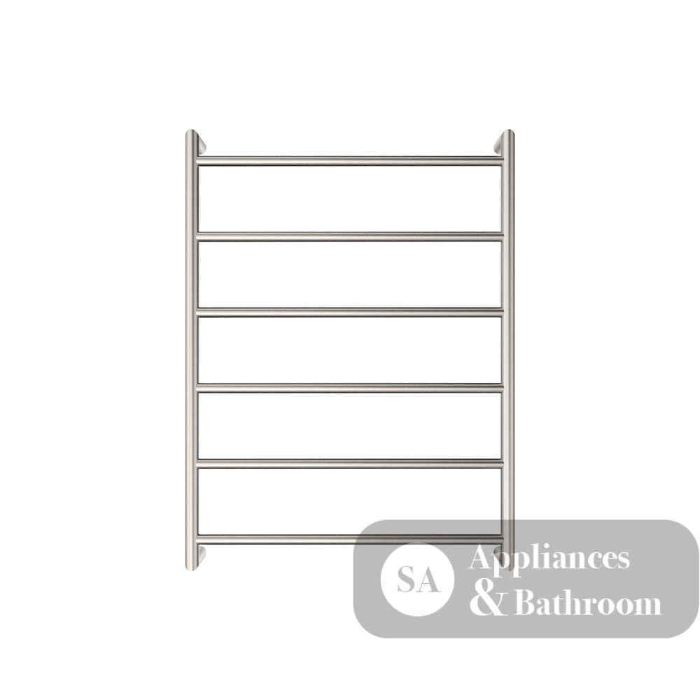 Fienza 8286080BN Kaya Heated Towel Rail 600 x 800mm Brushed Nickel