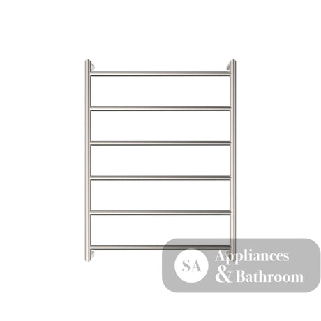 Fienza 8286080BN Kaya Heated Towel Rail 600 x 800mm Brushed Nickel