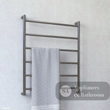 Fienza 8286080GM Kaya Heated Towel Rail 600 x 800mm Gun Metal