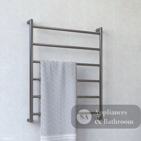 Fienza 8286080GM Kaya Heated Towel Rail 600 x 800mm Gun Metal
