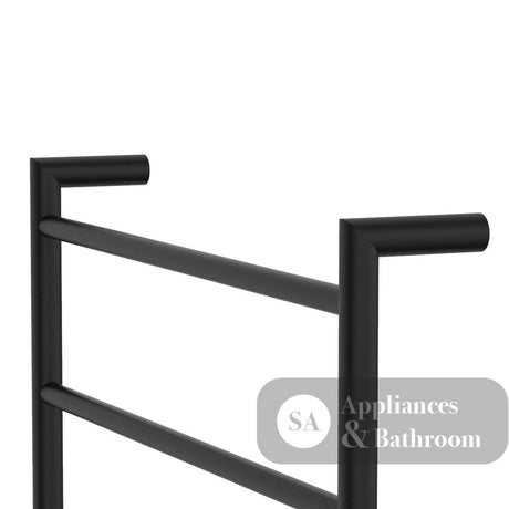 Fienza 8286080MB Kaya Heated Towel Rail 600 x 800mm Matte Black