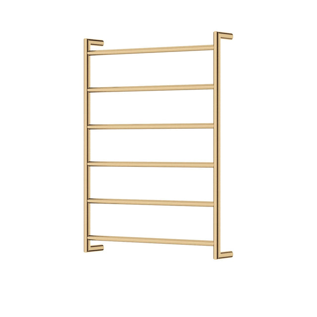 Fienza 8286080UB Kaya Heated Towel Rail 600 x 800mm Urban Brass