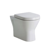 Fienza 840047W Resort Toilet Pan & Seat Only P Trap White - Toilet Suites