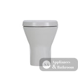 Fienza 840047W Resort Toilet Pan & Seat Only P Trap White - Toilet Suites