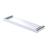 Fienza 88907 Empire Slim Shower Shelf Glass Chrome - Bathroom Shelves