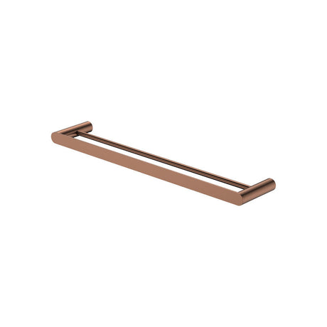 Fienza 88908600CO Empire Slim Double Towel Rail 600mm Brushed Copper - Accessories