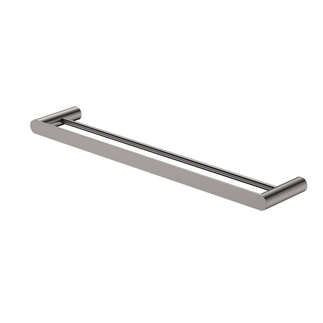 Fienza 88908600GM Empire Slim Double Towel Rail 600mm Gun Metal - Accessories