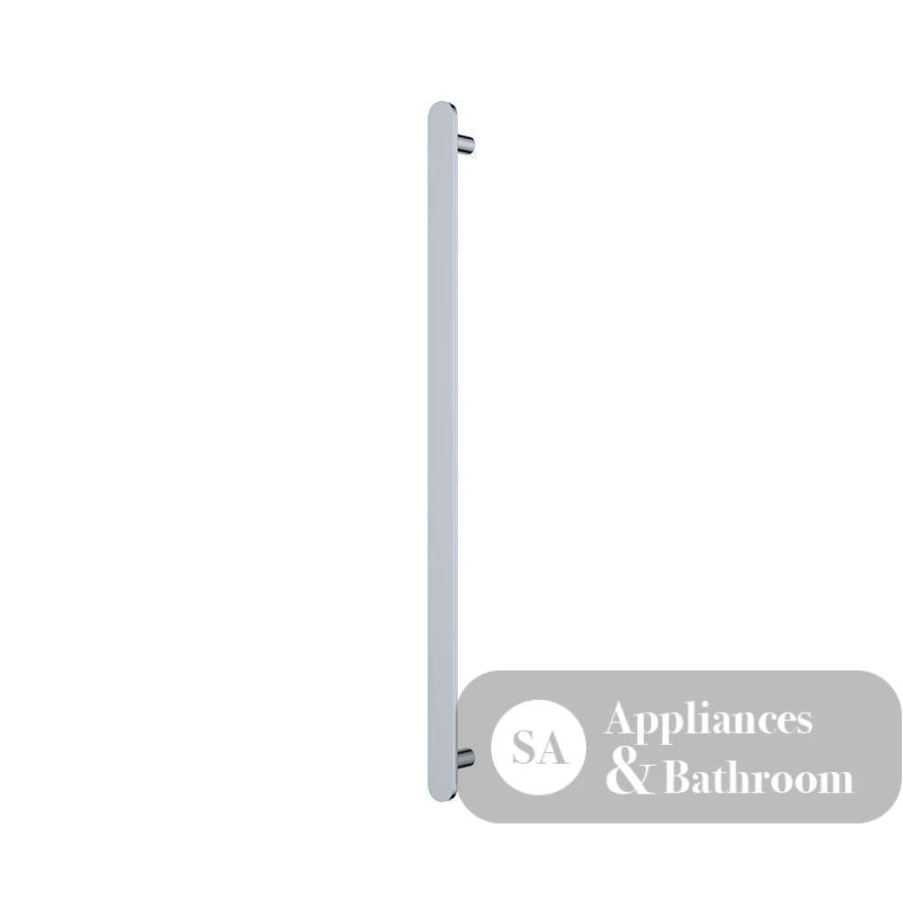 Fienza 889900 Empire Slim Vertical Heated Towel Rail 12V 900mm (1 Bar) Chrome - Towel Ladder