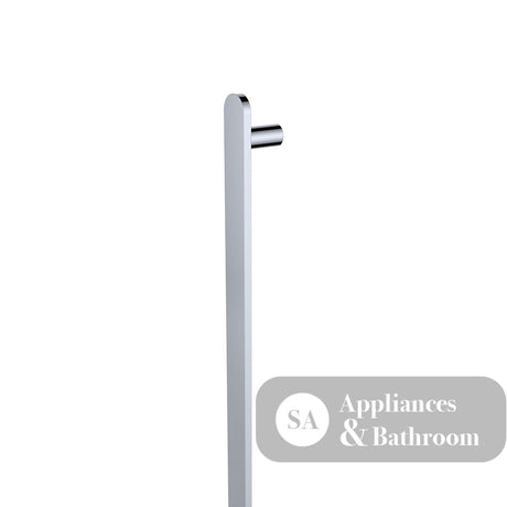 Fienza 889900 Empire Slim Vertical Heated Towel Rail 12V 900mm (1 Bar) Chrome - Towel Ladder