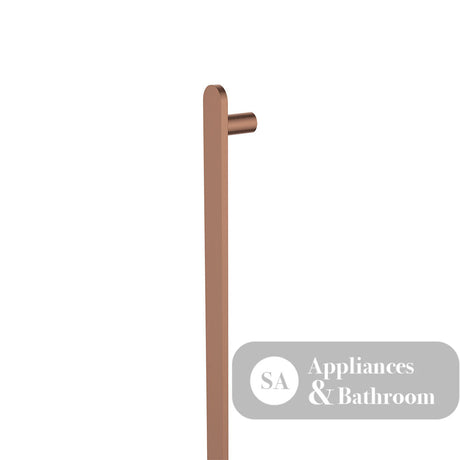 Fienza 889900CO Empire Slim Vertical Heated Towel Rail 12V 900mm (1 Bar) Brushed Copper - Towel Ladder