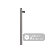 Fienza 889900GM Empire Slim Vertical Heated Towel Rail 12V 900mm (1 Bar) Gun Metal - Towel Ladder