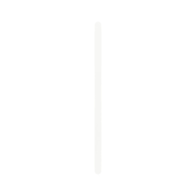 Fienza 889900MW Empire Slim Vertical Heated Towel Rail 12V 900mm (1 Bar) Matte White - Towel Ladder