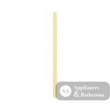 Fienza 889900UB Empire Slim Vertical Heated Towel Rail 12V 900mm (1 Bar) Urban Brass - Towel Ladder