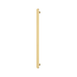 Fienza 889900UB Empire Slim Vertical Heated Towel Rail 12V 900mm (1 Bar) Urban Brass - Towel Ladder