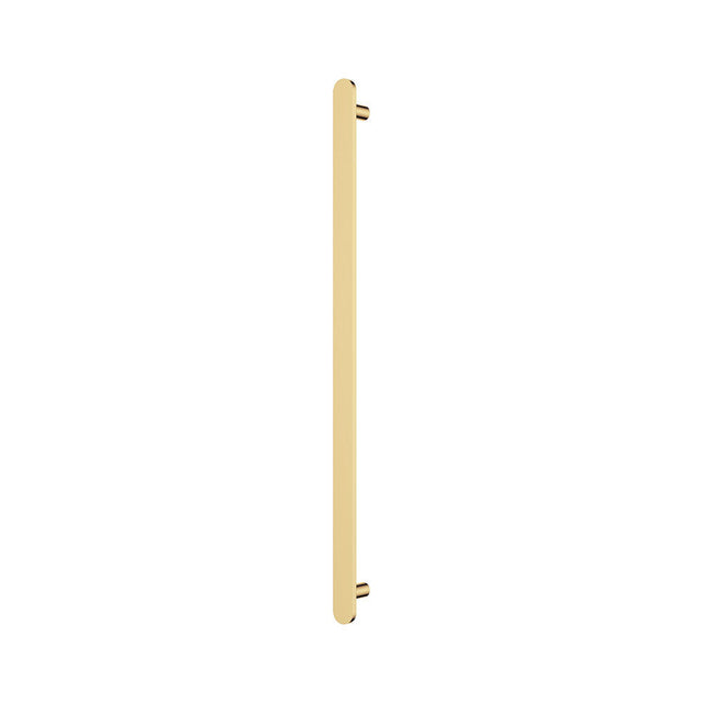 Fienza 889900UB Empire Slim Vertical Heated Towel Rail 12V 900mm (1 Bar) Urban Brass - Towel Ladder