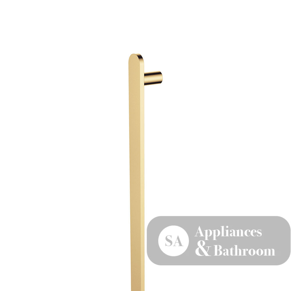 Fienza 889900UB Empire Slim Vertical Heated Towel Rail 12V 900mm (1 Bar) Urban Brass - Towel Ladder