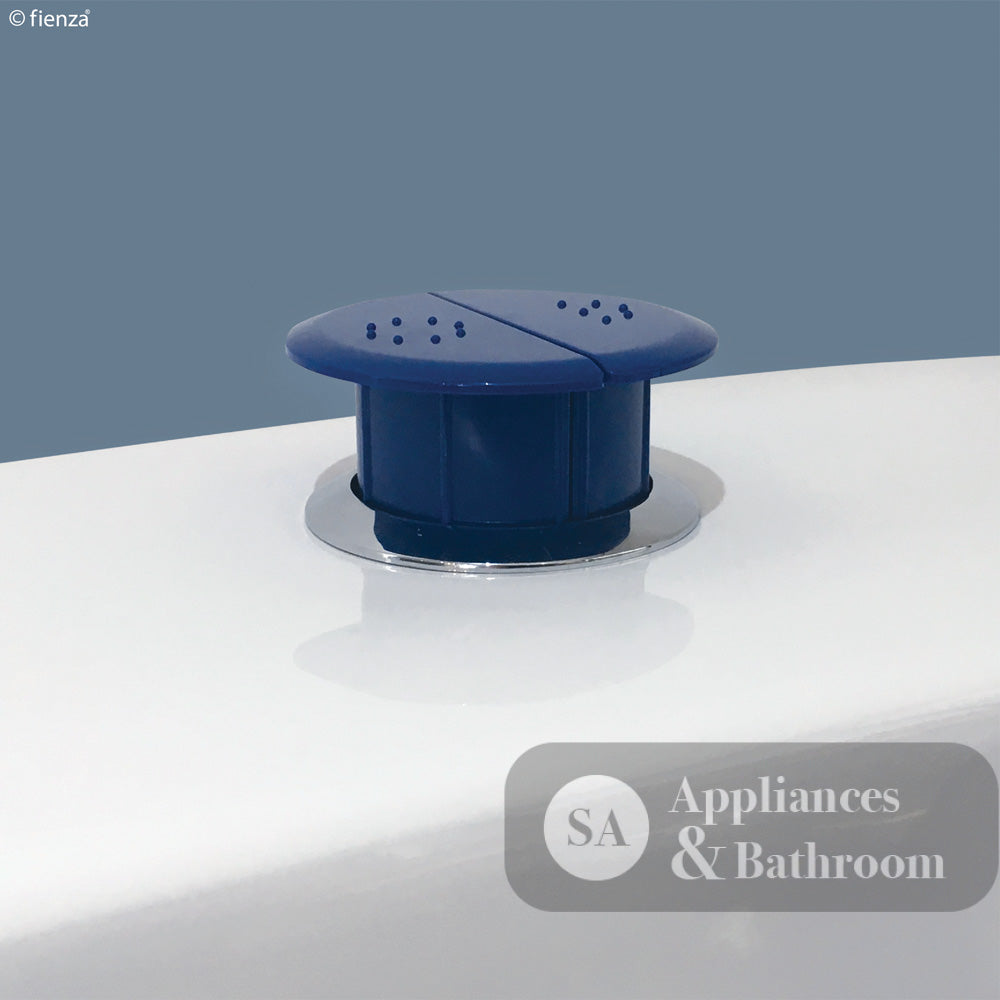 Fienza 890200 Raised Care Flush Buttons Blue - Push Buttons