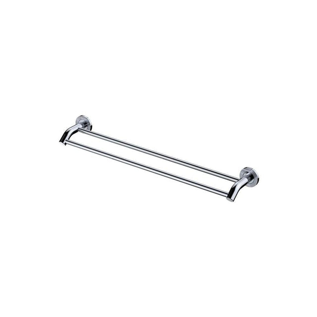 Fienza Axle Double Towel Rail 600mm 8310860 - Chrome - Double Towel Rail