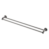 Fienza Axle Double Towel Rail 900mm 83108GM - Gunmetal Grey - Double Towel Rail