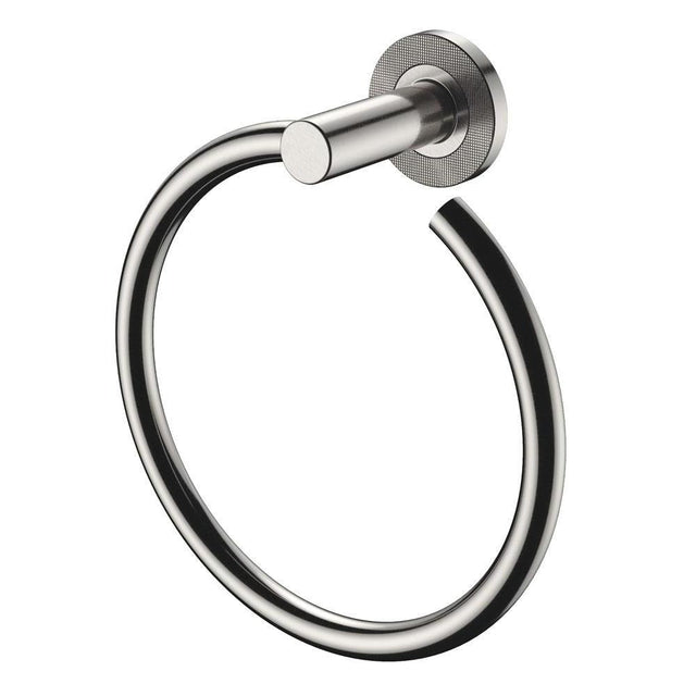 Fienza Axle Hand Towel Ring 83102BN - Brushed Nickel - Hand Towel Holder