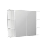Fienza BSS105 Bevel Edge 750 Mirror Cabinet 2 Side Shelves - Mirrors & Cabinets