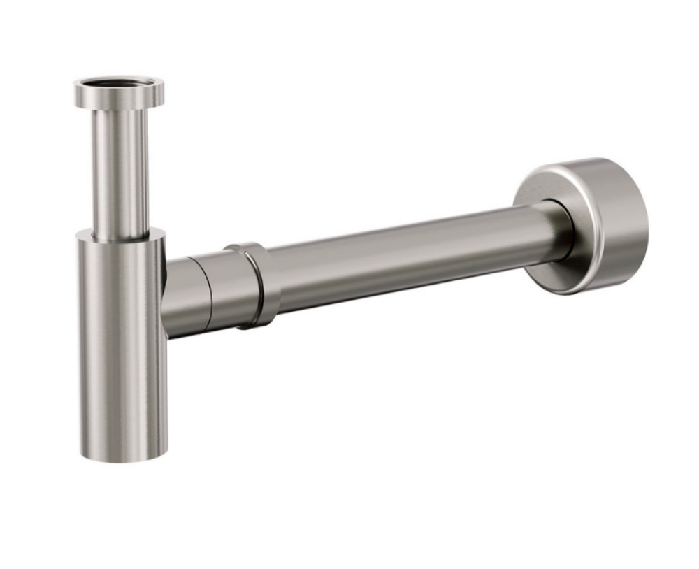 Fienza BTRAPBN Brushed Nickel Bottle Trap - Basins