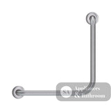 Fienza Care GRAB4545 Ambulant 90° Degrees 450x450mm Stainless Steel Grab Rail - Grab Rail