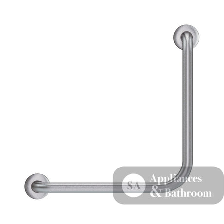 Fienza Care GRAB4545 Ambulant 90° Degrees 450x450mm Stainless Steel Grab Rail - Grab Rail