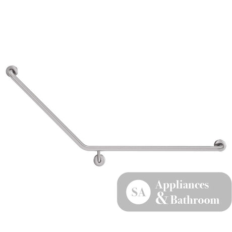 Fienza Care GRAB9070R Ambulant 40° 900x700mm Stainless Steel Right Hand Grab Rail - Grab Rail