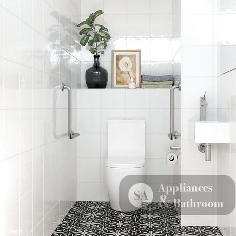 Fienza CARE3A Ambulant Back to Wall Toilet Care Kit S-Trap 90-160 - Back-to-Wall Toilet