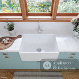Fienza Winston 68700 Single Butler Sink Small White 675X475X250Mm - Special Order Kitchen Sinks