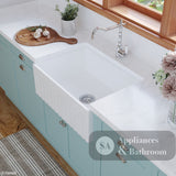 Fienza Winston 68700 Single Butler Sink Small White 675X475X250Mm - Special Order Kitchen Sinks