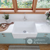 Fienza Winston 68700 Single Butler Sink Small White 675X475X250Mm - Special Order Kitchen Sinks