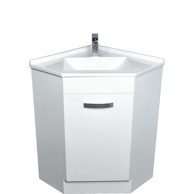Fienza Corner 600 Pc6060 White Vanity Unit - Special Order Units