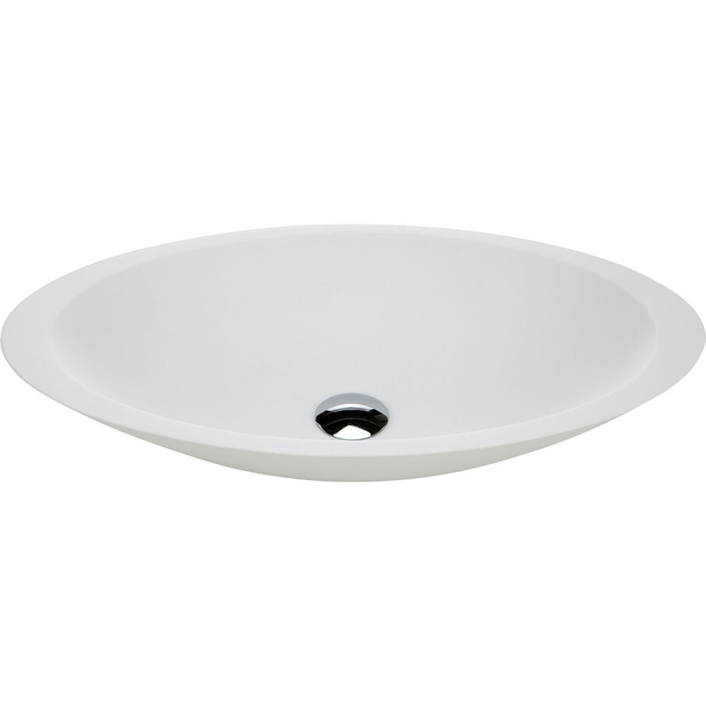 Fienza CSB01 Bahama Above Counter Solid Surface Basin Matte White - Basins