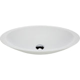 Fienza CSB01 Bahama Above Counter Solid Surface Basin Matte White - Basins