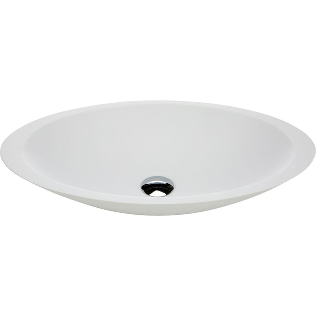 Fienza CSB01 Bahama Above Counter Solid Surface Basin Matte White - Basins